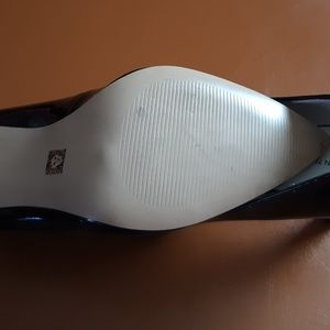 High heels patent leather Anne Klein shoes
